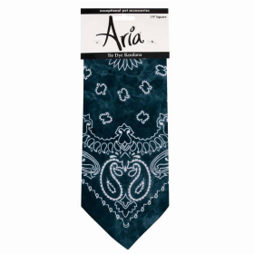 AR Tie-dye Bandana DkBlu