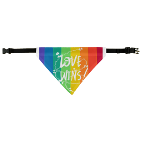 Love Wins Pet Bandana