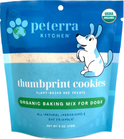 Organic Dog Treats Baking Mix - Thumbprint Cookies