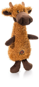 Outward Hound Scruffles Plush Dog Toy Moose Small