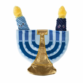 PetShop by Fringe Studio A Lit Hanukkah Hide & Seek Plush Dog Toy