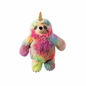 PetShop by Fringe Studio Confetti Betti Slothicorn Plush Dog Toy