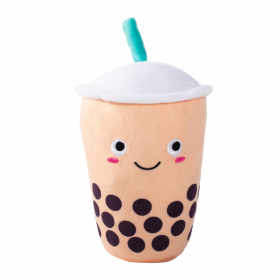 PetShop by Fringe Studio It's Boba Time Plush Dog Toy