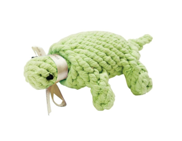 Jax & Bones Ted the Turtle Rope Dog Toy Large 9"