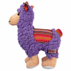 KONG(R) Sherps Llama Dog Plush Toy Medium