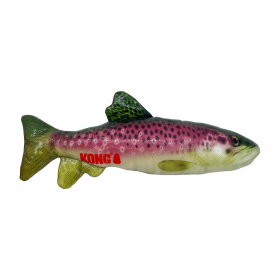 KONG(R) Wild Shieldz Trout Dog Chew Toy Medium