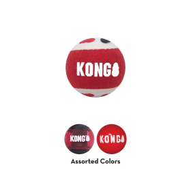 KONG(R) Signature Ball Dog Fetch Toy Medium Bulk