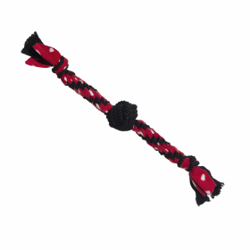 KONG(R) Signature Rope Dual Knot w/Ball Dog Toy