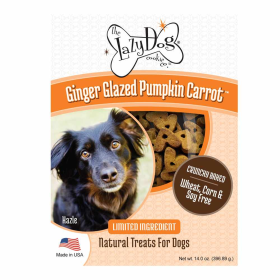 Lazy Dog Ginger Glazed Pumpkin Carrot Dog Treat 14oz