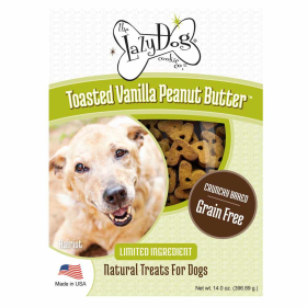 Lazy Dog Toasted Vanilla Peanut Butter Dog Treat 14oz