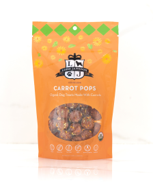 Lord Jameson Carrot Pops Organic Soft & Chewy Dog Treats 6oz