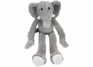 Multipet Swingin' Safari Elephant Plush Dog Toy 19"