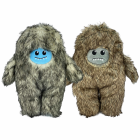 Multipet Yeti Betty Assorted Colors (Grey and Brown) Large 10"