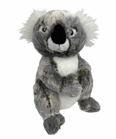 Multipet Jumbo Koala Plush Dog Toy 14"