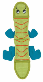 Outward Hound Fire Biterz Lizard Durable Fire Hose Dog Toy