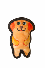 Outward Hound Invincibles Dog Durable Plush Dog Toy Orange XS