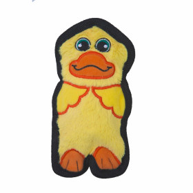 Outward Hound Invincibles Mini Duck Durable Plush Dog Toy XS