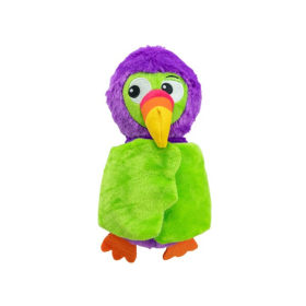 Nina Ottosson Hide-Ablez Toucan TNT Interactive Plush Dog Toy Multicolor