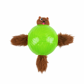 Nina Ottosson Snuffle N' Treat Ball TNT Dog Puzzle Toy Green Small