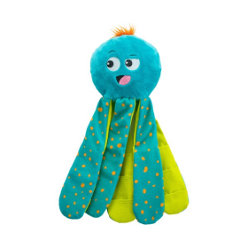 Nina Ottosson Silly Legz Octopus Interactive Plush Dog Puzzle Toy Blue