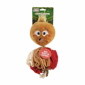 Nina Ottosson Stuff N' Snuffle Gingerbread Man Interactive Dog Toy Brown