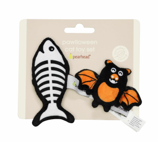 Pearhead Pawloween Cat Toy Set