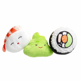 Pearhead Sushi Dog Toy Set 3pc