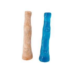 Petstages Dogwood Wood Alternative Puppy Chew Toy Multicolor Small 2pk