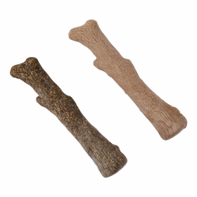 Petstages Dogwood Wood Alternative Dog Chew Toy Original/Calming Medium 2pc