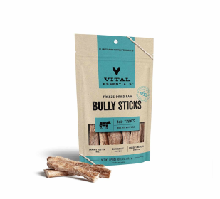 Vital Essentials(R) Freeze-Dried Bully Sticks Dog Treats, 1.4 oz