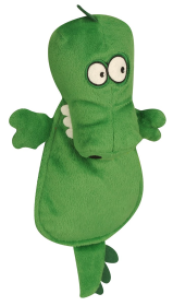 goDog Hear Doggy Gator w/Chew Guard Plush Dog Toy