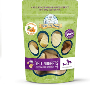 Yeti Dog Nuggets Turmeric Flavored 6 pieces 3.5oz