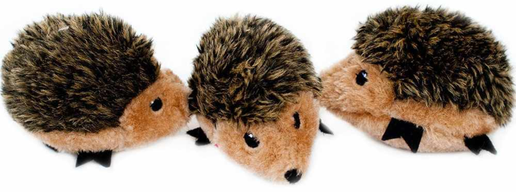 ZippyPaws  Miniz 3 Pack Hedgehogs