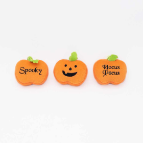 ZippyPaws Halloween Miniz 3Pack Pumpkins