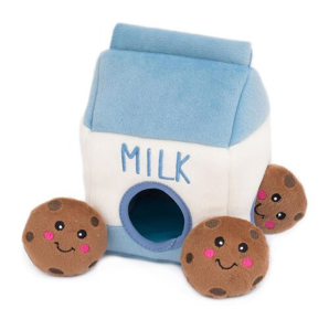 ZippyPaws Burrow Milk and Cookies