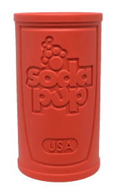 SP Retro Soda Can Durable Rubber Chew Toy and Treat Dispenser