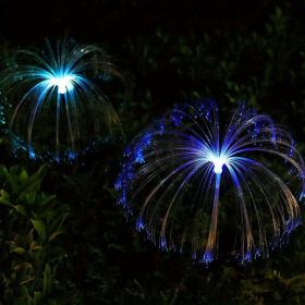 Solar Jellyfish Lights; Color Gradient Waterproof Solar Jellyfish Light Courtyard Garden; Various Festivals; Christmas And New Year's Day Decorations;