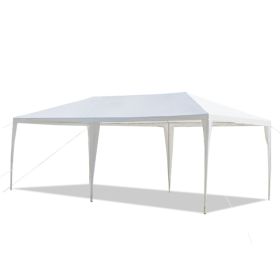 3*6m Non-Cloth PE Cloth Plastic Sprayed Iron Pipe Outdoor Party Tent White