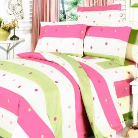 Blancho Bedding - [Colorful Life] 100% Cotton 7PC MEGA Duvet Cover Set (Queen Size)