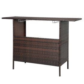 Modern Stylish And Beautiful Bar Table Brown Gradient