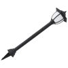 Outdoor Solar Lamps 6 pcs LED Black