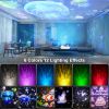 1pc Galaxy Starry Projector, Night Light, Colorful Ocean Rotary 3D Music Night Lamp For Kids Baby, Christmas Gifts