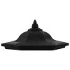 Outdoor Solar Lamps 6 pcs LED Black