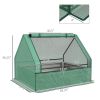 Mini Greenhouse-Green and Silver (Swiship-Ship)(Prohibited by WalMart)