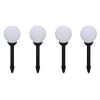 Outdoor Pathway Lamps 8 pcs LED 5.9" with Ground Spike