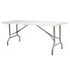 6' Folding Table Portable Plastic Indoor Outdoor Picnic Party Dining Camping Tables