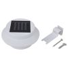 Outdoor Solar Fence Lamps 12 pcs LED White