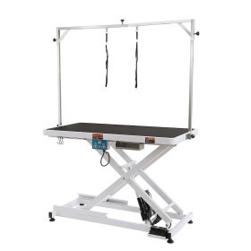 50" Electric Pet Grooming Table, Heavy Duty Dog Grooming Arm for Large Dogs, Height Adjustable Dog Grooming Station