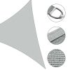 28' x 28' x 28' Triangle Sun Shade Sail/ Cload Gray