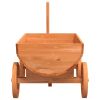 Decorative Wagon 27.6"x16.9"x21.3" Solid Wood Fir